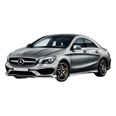 Mercedes cla sticker