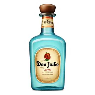 don julio tequila bottle  sticker