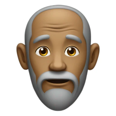 singe pensif sticker