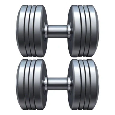 dumbells sticker