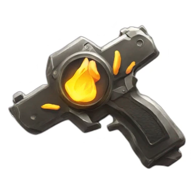 Free fire v badge sticker