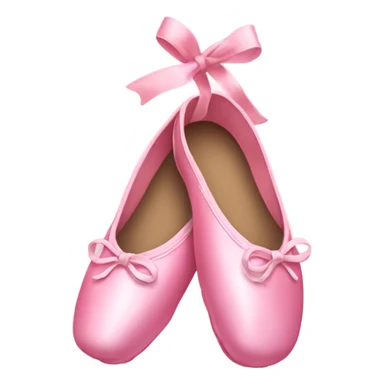 pink ballet shoes sticker