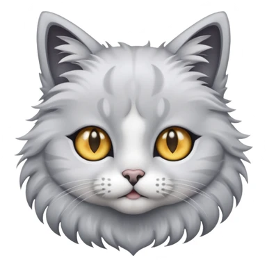 A cat with star eyes sticker