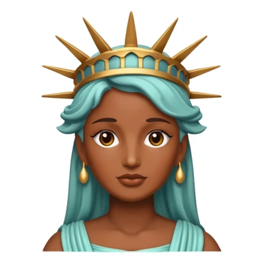 Lady Liberty sticker