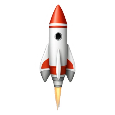 make me an image of rocket but replace the rocket with capitalized letter A sticker
