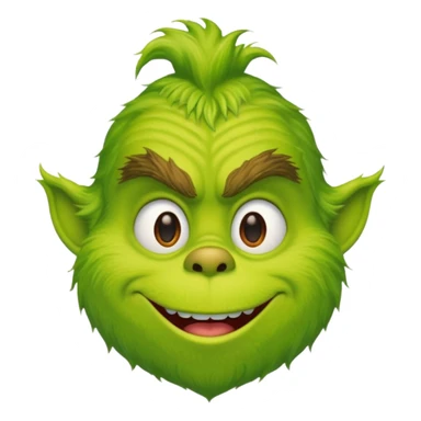 Grinch mano sticker