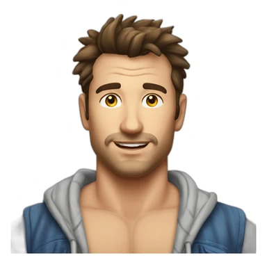 Robert Scott Wilson as a beach bum sticker