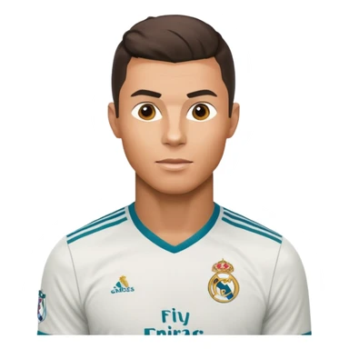 Cr7 en el real Madrid 2017 sticker