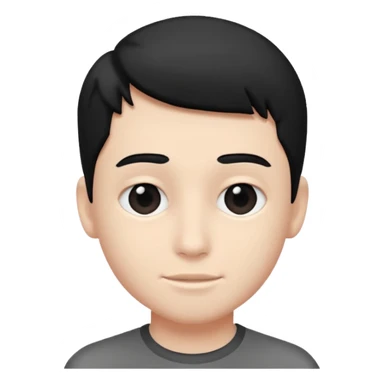 boys in monochrome portrait sticker