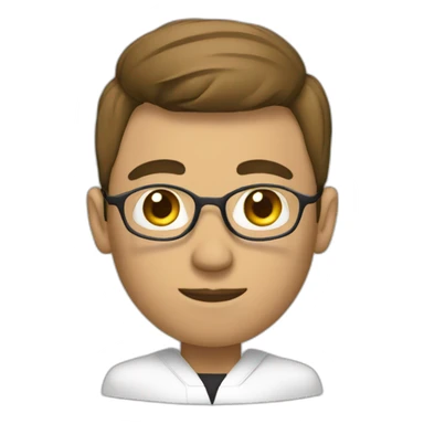 A graduate student who is writing a paper but cannot write it sticker