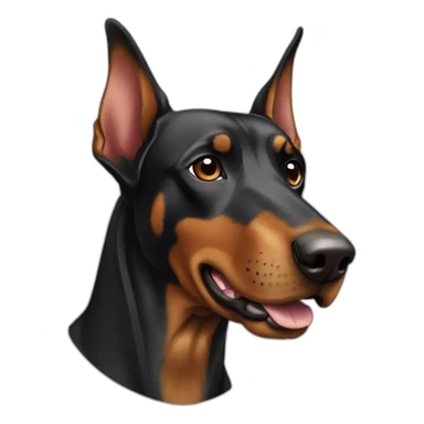 doberdore as a business sticker