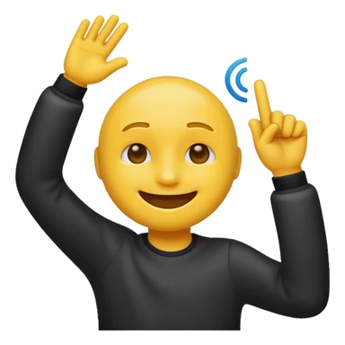  dabbing emoji sticker