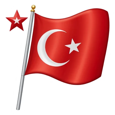 Turkish Flag sticker