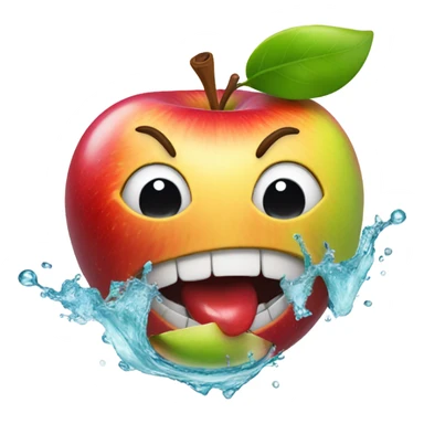 apple that vomit sticker