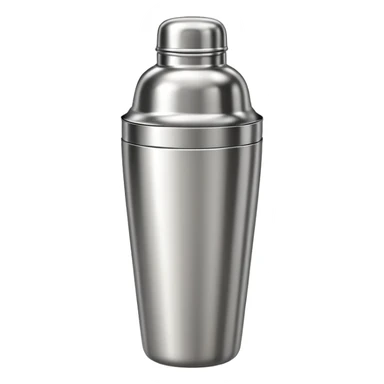 cocktail shaker sticker