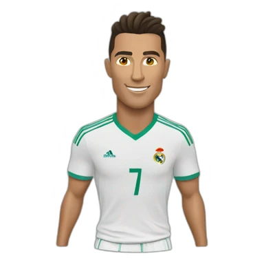 Cristiano Ronaldo doing the suiii sticker