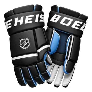 gloves para ice hockey sticker