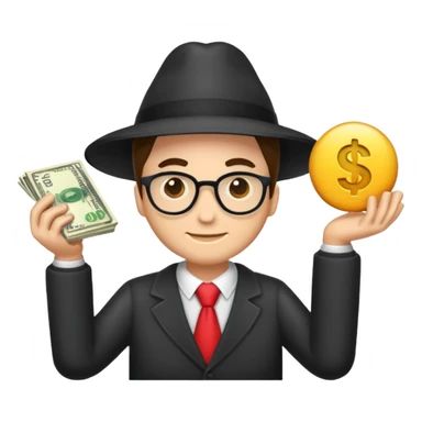 profesor cn dinero sticker