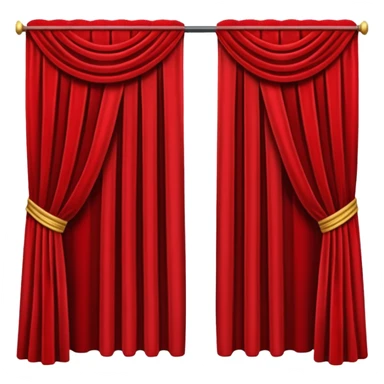 create a series of images for Theatre soft goods Inventory showing theatre curtains sticker