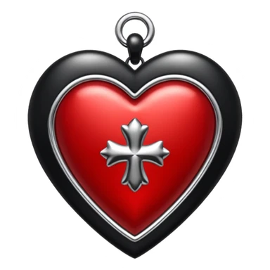 Supreme and chrome hearts sticker