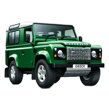 landrover defender 90 green sticker