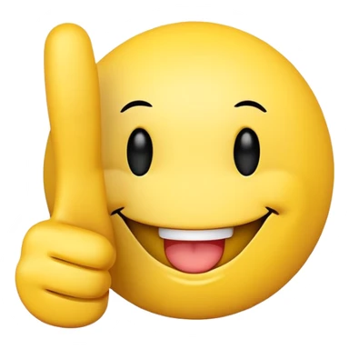 Smiley face with middle finger  sticker