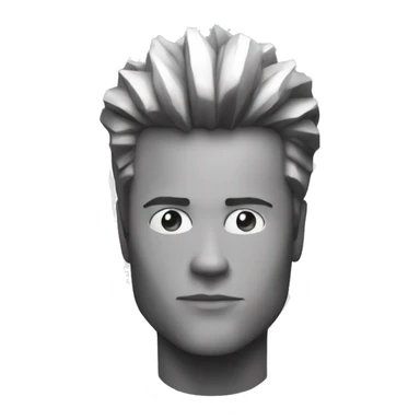 Tyler Durden black and white sticker