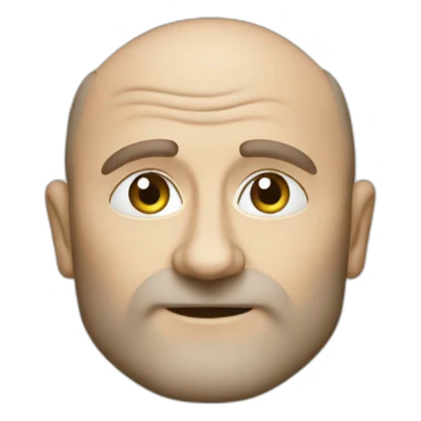 phil collins sticker