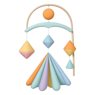 baby Hanging mobile  sticker