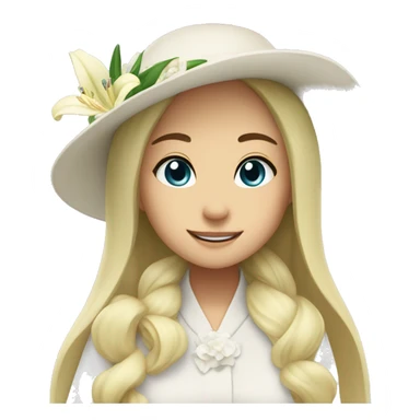 lillie’s the flower sticker