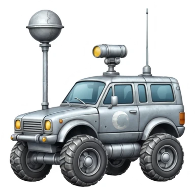 Moon Rover sticker