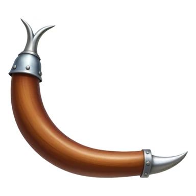 Viking horn sticker