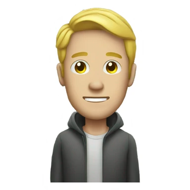 man covered of money sticker