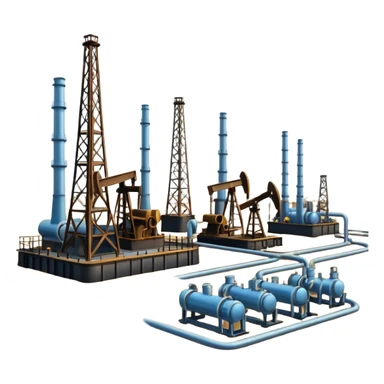 oil field sticker