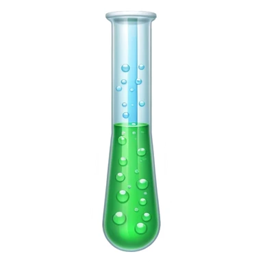 test tube chemical sticker