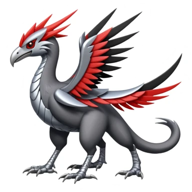 Skarmory-Nargacuga-fusion sticker