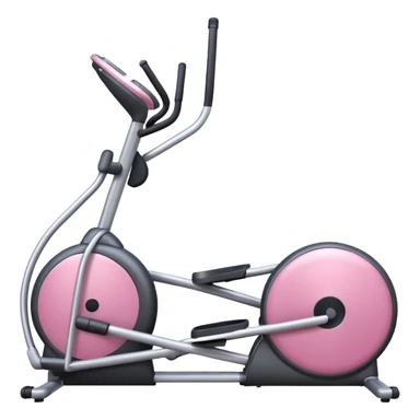 pink Elliptical machine  sticker