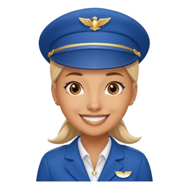coworkers flight attendant  sticker