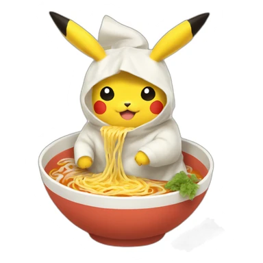 ramen-pikachu sticker