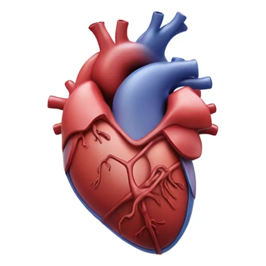 Heart pumping in chest  sticker
