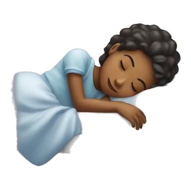 sleeping girl dream about boy sticker