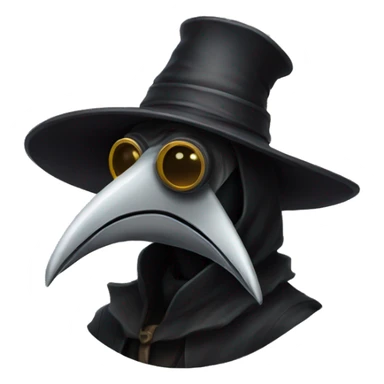 plague doctor sticker