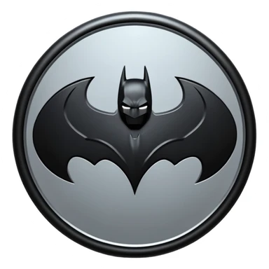 Batman logo sticker