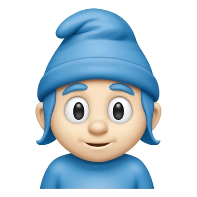 smart smurf  sticker