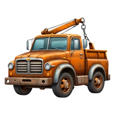 tow truck sticker