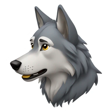 loup adn sticker