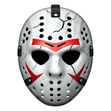 Jason hockey mask sticker