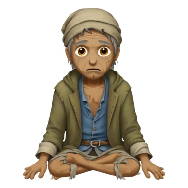 beggar  sticker
