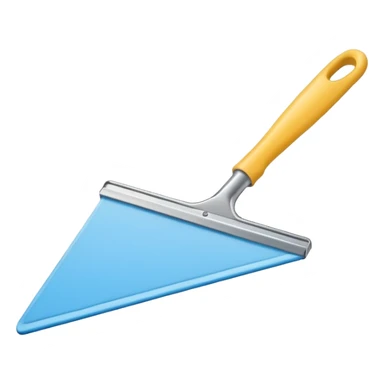 screenprinting squeegee, simple, clear, vibrant sticker