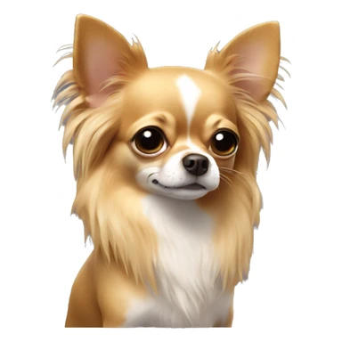 Chihuahua long hair  sticker